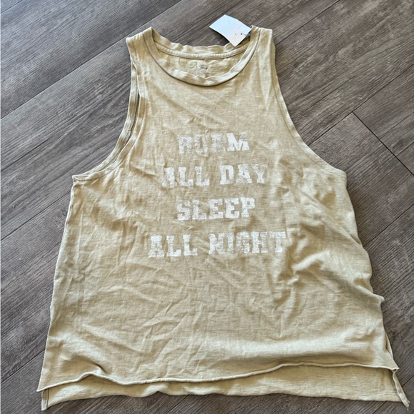 AERIE psycho oversized tank top 🤍 - Picture 7 of 12